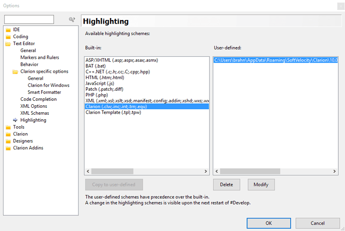 textastic custom syntax highlighting